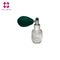 经典墨绿色编织球喷头圆柱玻璃香水瓶