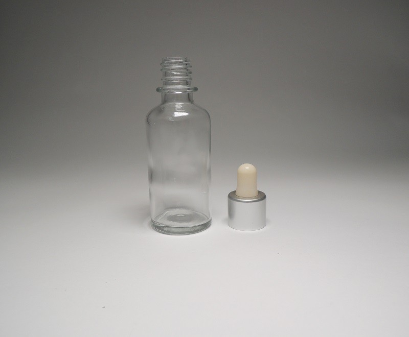 硅胶滴管透明玻璃精华液瓶
