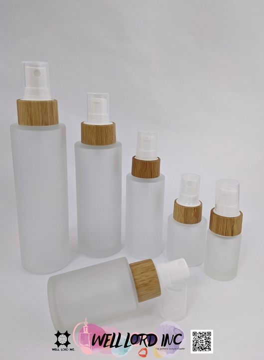 竹製乳液玻璃空瓶