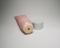 粉红化妆品海棉头软管