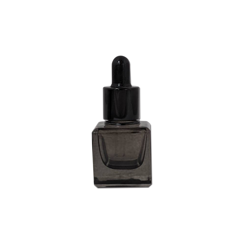 5ml 携带式黑色硅胶点滴方形玻璃瓶