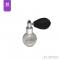 精美球喷头圆形透明香水瓶