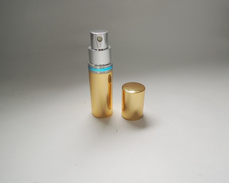 六角形铝管香水分装喷雾瓶